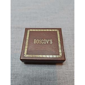 Vintage 1970s/1980s Boscov's Department Store Pennsylvania Jewelry Box